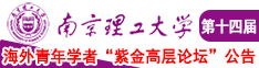 狠狠操大逼经典分享吧南京理工大学第十四届海外青年学者紫金论坛诚邀海内外英才！